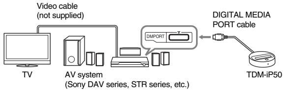 SONY TDM-IP50 - 3: Installing the TDM-iP50 - 1