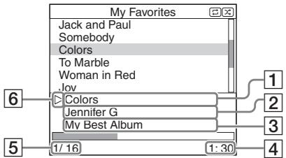 SONY TDM-IP50 - Esembio: Playlist musicali - 1
