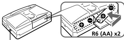 SONY WM-GX320 - To Insert batteries - 1