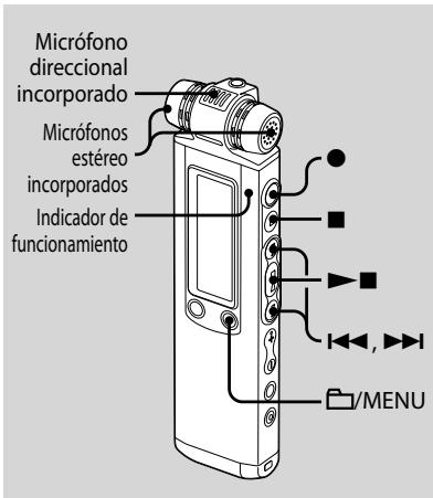 SONY ICD-SX800 - Grabación de mensajes - 1