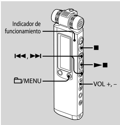 SONY ICD-SX800 - Reproducción de mensajes - 1