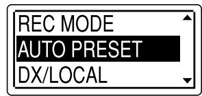 SONY ICD-UX71 - Presetting FM Radio Stations Automatically - 2