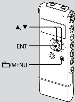 SONY ICD-UX71 - Sintonización de una emisora de radio FM - 1