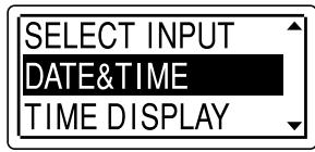 SONY ICD-UX91F - Ajuste del reloj a工程技术 del menu - 2