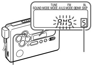 TUNE FM BL SOUND MODE MODE AVLS MODE DIOR SKIP RMS 5