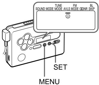 TUNE FM BL SOUND MODE MODE AVLS MODE ONR SKIP SET MENU