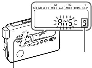 TUNE FM BL SOUND MODE MODE AVLS MODE DQNR SKIP PMS 9