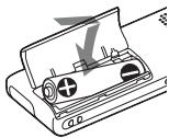 SONY ICD-UX200 - Insira una pilha recarregável. - 2