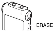 SONY ICD-UX200 - Een bericht selecteren en worden - 1