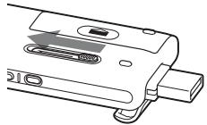 SONY ICD-UX200 - Déconnectez l'enregistreur IC de votre ordinateur. - 2