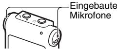 SONY ICD-UX200 - Starten der Aufnahme - 2