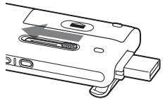 SONY ICD-UX200 - Trennen Sie den IC-Recorder vom Computer. - 2