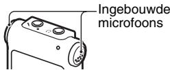 SONY ICD-UX200 - Starten met opnemen - 2
