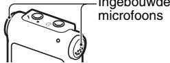 Ingebouwde microfoons