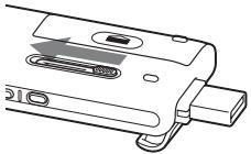 SONY ICD-UX300F - Desconecte la grabadora IC del ordenador. - 2