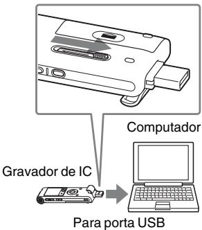 Gravador de IC Para porta USB Computador