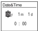 Date&Time 09 y 1 m 1 d 0 : 00
