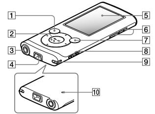 SONY NWZ-E354 - Menu Accueil - 2