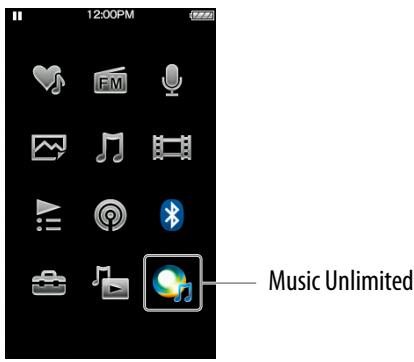 SONY NWZ-A865 - Ecoute de « Canaux » - 1