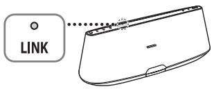 SONY RDP-XA900IP - Acerca del indicator LINK - 1