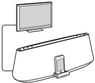 SONY RDP-XA900IP - Pour afficher des vidéos provenant de l'iPod - 1