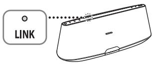 SONY RDP-XA900IP - About the LINK indicator - 1