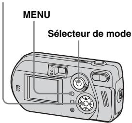 SONY CYBER-SHOT DSC-P52 - Sélecteur de mode : - 1