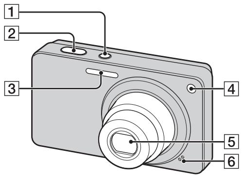 SONY CYBER-SHOT DSC-W350D - \* Utilisation de la dragonne - 2