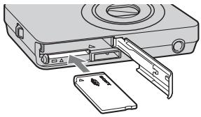 SONY CYBER-SHOT DSC-WX1 - Instrimento del pacco batteria/di un “Memory Stick Duo” (in vendita separamente) - 2