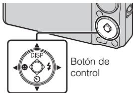 SONY CYBER-SHOT DSC-WX1 - Selección un ajuste con / del botón de control, après pulse. - 1