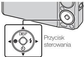 SONY CYBER-SHOT DSC-WX1 - Wybierz opcj neastawienia za pomoc / na przycisku sterowania, po czym nacijsnij - 1