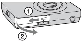 SONY CYBER-SHOT DSC-WX1 - Instrimento del pacco batteria/di un “Memory Stick Duo” (in vendita separamente) - 1