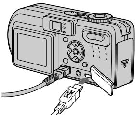 SONY DSC-P10 - Raccordement de l'appareil à l'ordinateur - 2