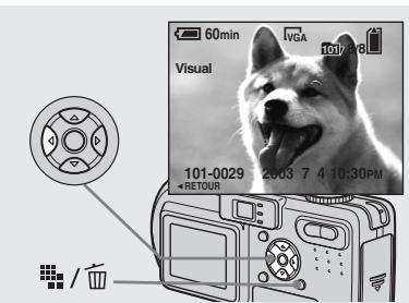 SONY DSC-P10 - Visualisation de la dernière image prise — Quick Review - 1