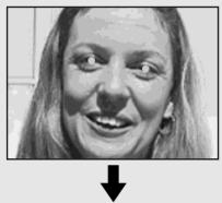 SONY DSC-P10 - So reduzieren Sie den Rote-Augen-Effekt bei Personenaufnahmen - 1