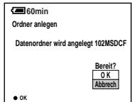 SONY DSC-P10 - Anlagen eines neuen Ordners - 1