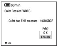 SONY DSC-P10 - Création d'un nouveau dossier - 1