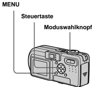 SONY DSC-P10 - Moduswahlknopf: P/SCN - 1
