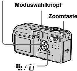 SONY DSC-P10 - Löschen von Bewegtbildern - 1