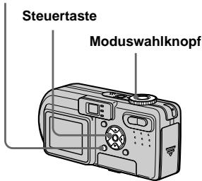SONY DSC-P10 - Moduswahlknopf: _ / - 1