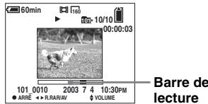 SONY DSC-P10 - Visualisation de films sur l'écran LCD - 2