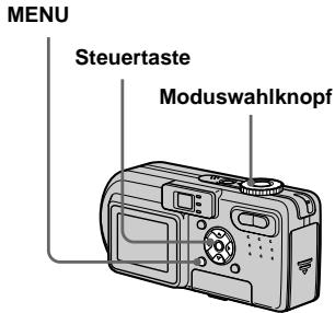 SONY DSC-P10 - Wahl der Autofokusmethode - 1