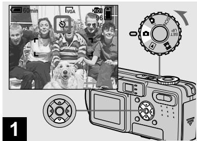 SONY DSC-P10 - Verwendung des Selfstauslosers - 1