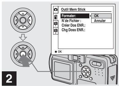 SONY DSC-P10 - Pour abandonner l'effacement - 2