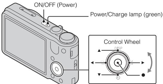 SONY CYBER-SHOT DSC-HX7V - Setting the clock - 1