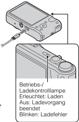 SONY CYBER-SHOT DSC-HX7V - Laden des Akkus - 2