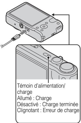 SONY CYBER-SHOT DSC-HX7V - Charge de la batterie - 2