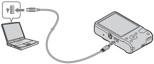 SONY CYBER-SHOT DSC-HX7V - Charge par raccordement à un ordinateur - 1