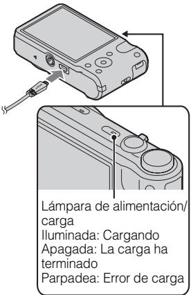 SONY CYBER-SHOT DSC-HX7V - Carga de la batería - 2