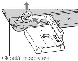 SONY CYBER-SHOT DSC-HX7V - Introducerea accumulatorilor - 2